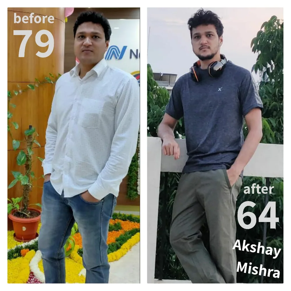 Akshay Mishra — transformation